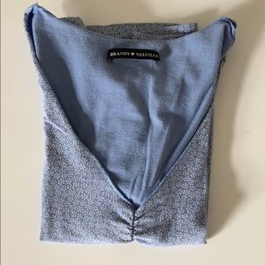 Super cute brandy Melville top with flowers